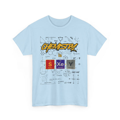 Chemistry is Sexy Unisex T-Shirt, Funny Science Tee, Gift for Chemists, Teacher Appreciation, Science Party, Academic Humor