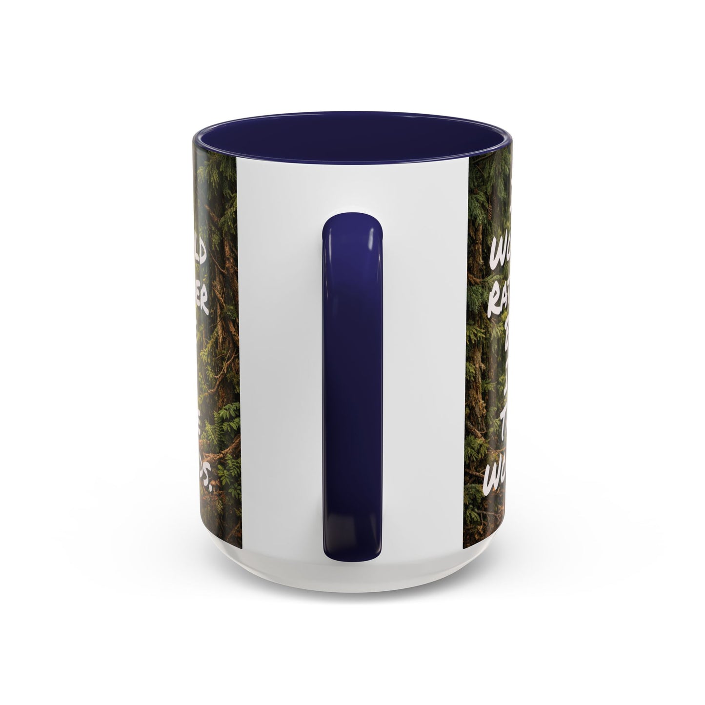 "My Spore Time Is Spent Mushroom Hunting" #2 Accent Coffee Mug (11/15oz)