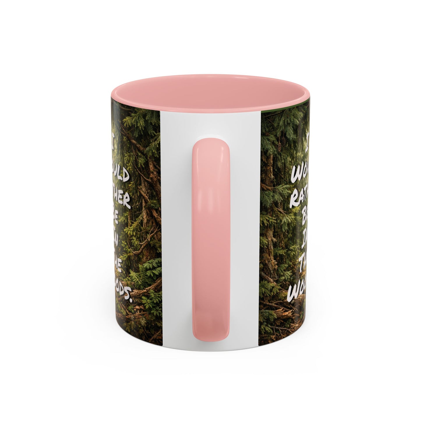 "My Spore Time Is Spent Mushroom Hunting" #2 Accent Coffee Mug (11/15oz)