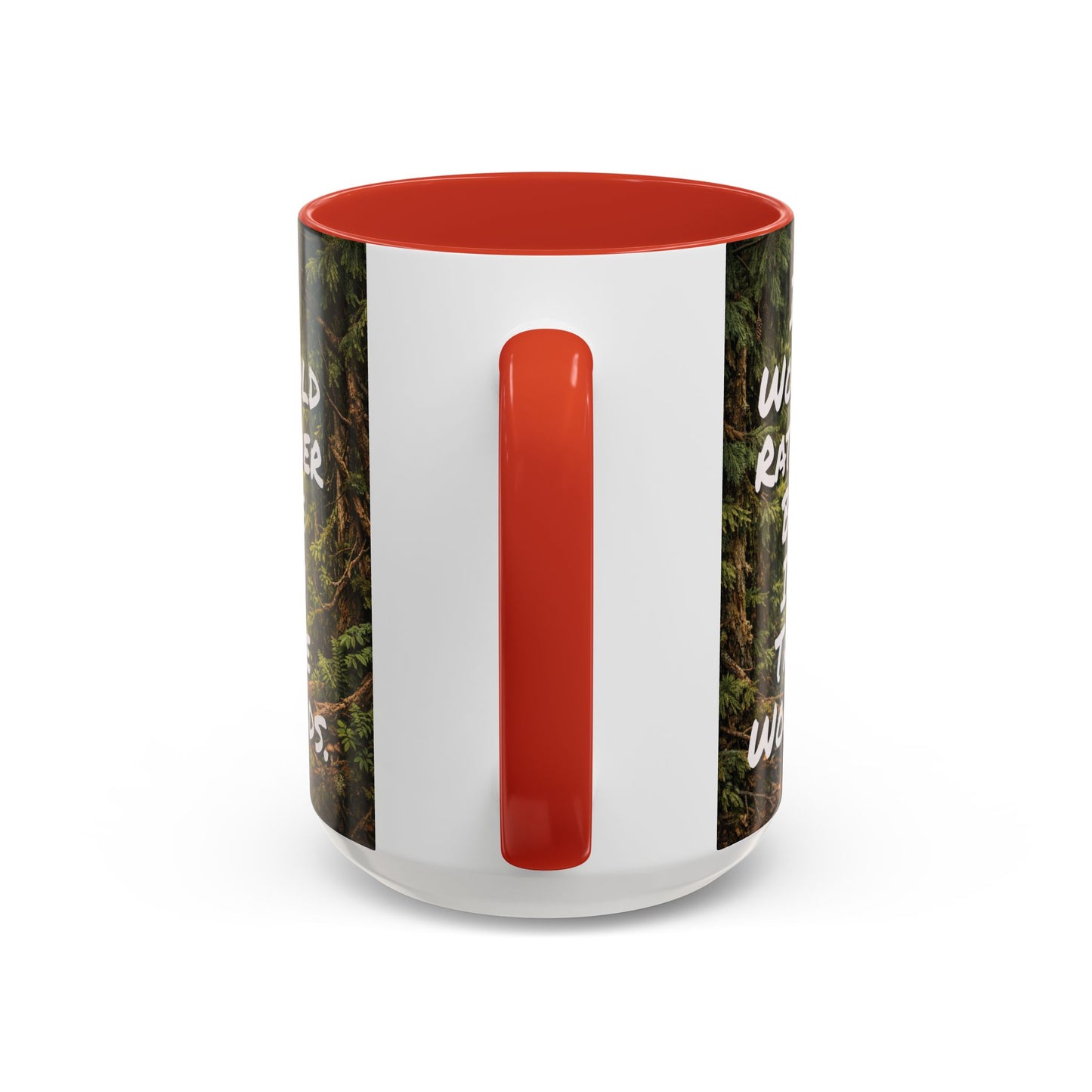 "My Spore Time Is Spent Mushroom Hunting" #2 Accent Coffee Mug (11/15oz)