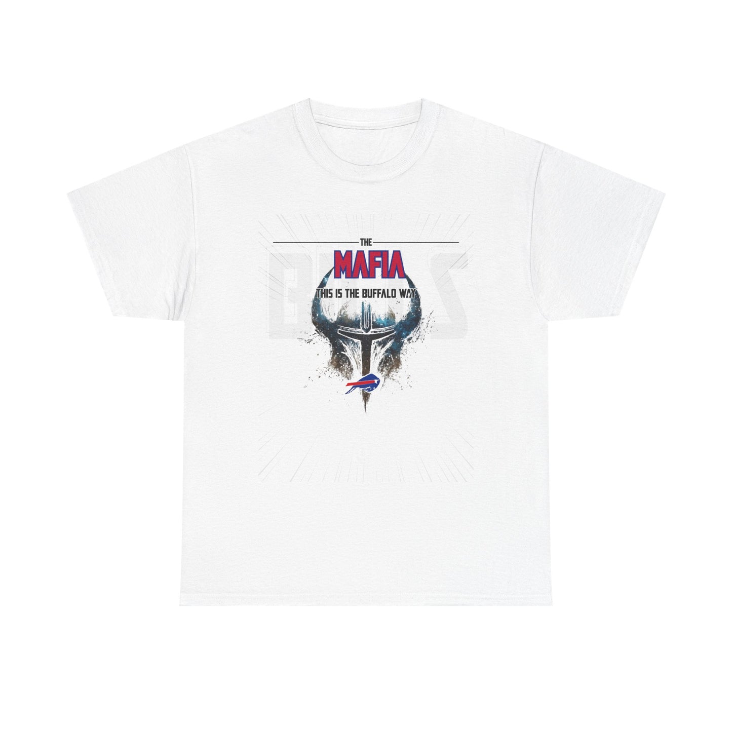 Buffalo Bills This Is The Way -Heavy Cotton Tee - Unisex Fan Shirt, Game Day Apparel, Sports Merchandise, Birthday Gift, Tailgate Outfit