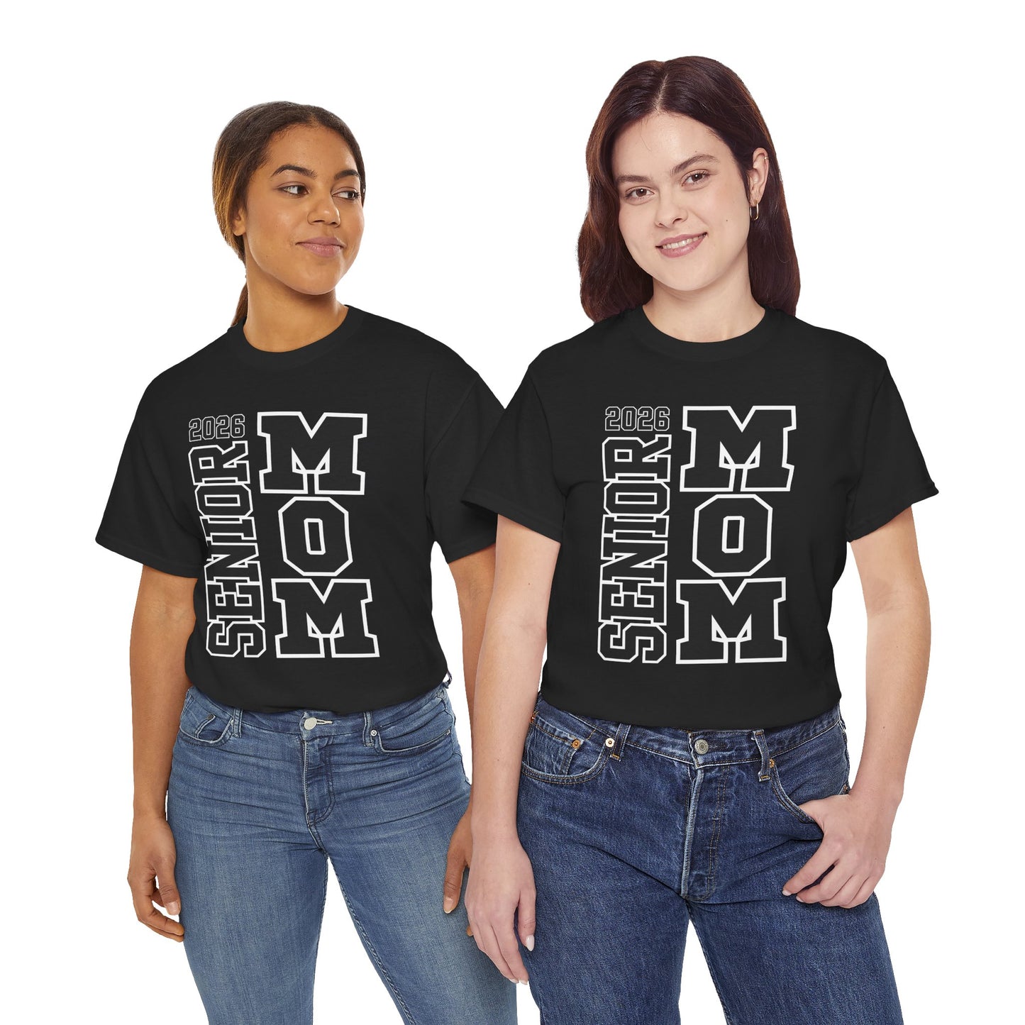 Senior Mom-Class of 2026 Graduation Tee, Unisex Heavy Cotton Shirt, Senior T-Shirt, Personalized Graduation Gift, Class Reunion Apparel, 2026 [...]