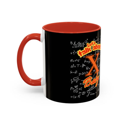 Math Lover Coffee Mug — "Solve For X = U + Me" Romantic Equation Design