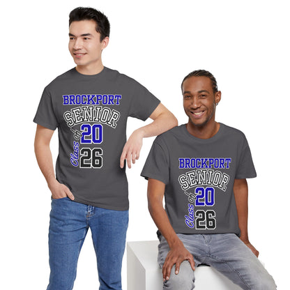 Brockport Class of 2026 Senior -Class of 2026 Graduation Tee, Unisex Heavy Cotton Shirt, Senior T-Shirt, Personalized Graduation Gift, Class Reunion Apparel, 2026 [...]