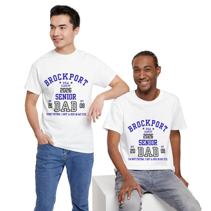 Senior Dad -Class of 2026 Graduation Tee, Unisex Heavy Cotton Shirt, Senior T-Shirt, Personalized Graduation Gift, Class Reunion Apparel, 2026 [...]