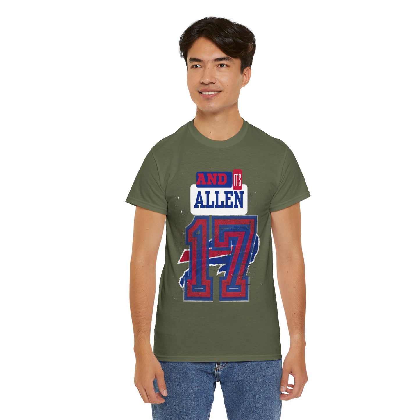 And It's ALLEN -Unisex Sports Tee - Cheer for Allen 17, Casual Wear, Game Day Shirt, Fan Apparel, Gift for Sports Lovers