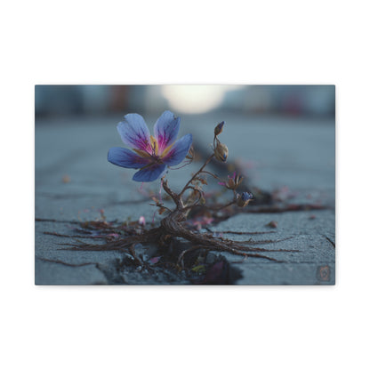 Resilience Blooms: Defiant Macro Flower Photography, Urban Botanical Inspiration--1aceswild.myshopify.com