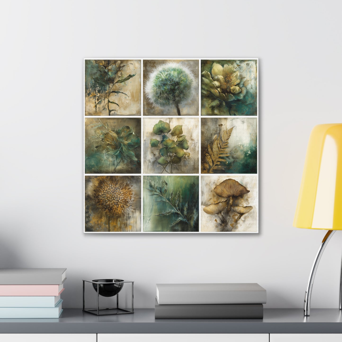Natures Green Series #4 -Artistic Nature Canvas Wall Art, Plant Decor, Botanical Prints, Home Decor, Eco-Friendly Gift