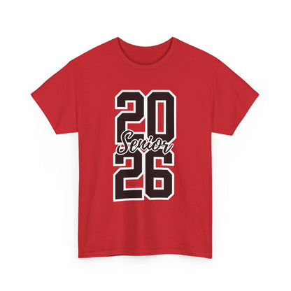 2026 Senior -Class of 2026 Graduation Tee, Unisex Heavy Cotton Shirt, Senior T-Shirt, Personalized Graduation Gift, Class Reunion Apparel, 2026 [...]