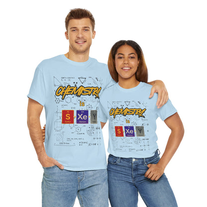 Chemistry is Sexy Unisex T-Shirt, Funny Science Tee, Gift for Chemists, Teacher Appreciation, Science Party, Academic Humor