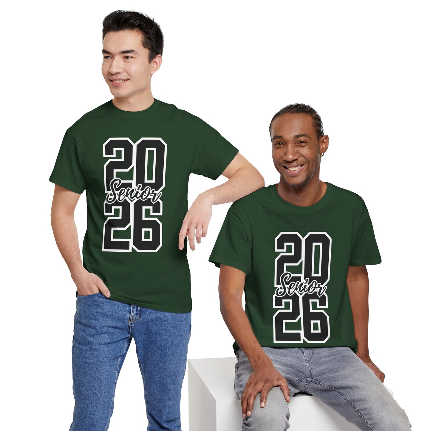 2026 Senior -Class of 2026 Graduation Tee, Unisex Heavy Cotton Shirt, Senior T-Shirt, Personalized Graduation Gift, Class Reunion Apparel, 2026 [...]