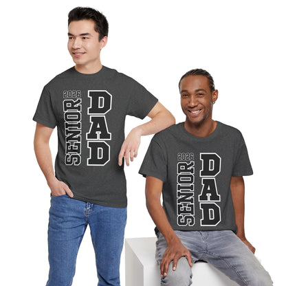 Senior Dad -Class of 2026 Graduation Tee, Unisex Heavy Cotton Shirt, Senior T-Shirt, Personalized Graduation Gift, Class Reunion Apparel, 2026 [...]
