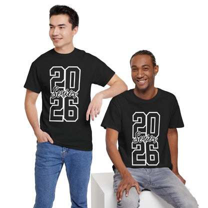2026 Senior -Class of 2026 Graduation Tee, Unisex Heavy Cotton Shirt, Senior T-Shirt, Personalized Graduation Gift, Class Reunion Apparel, 2026 [...]