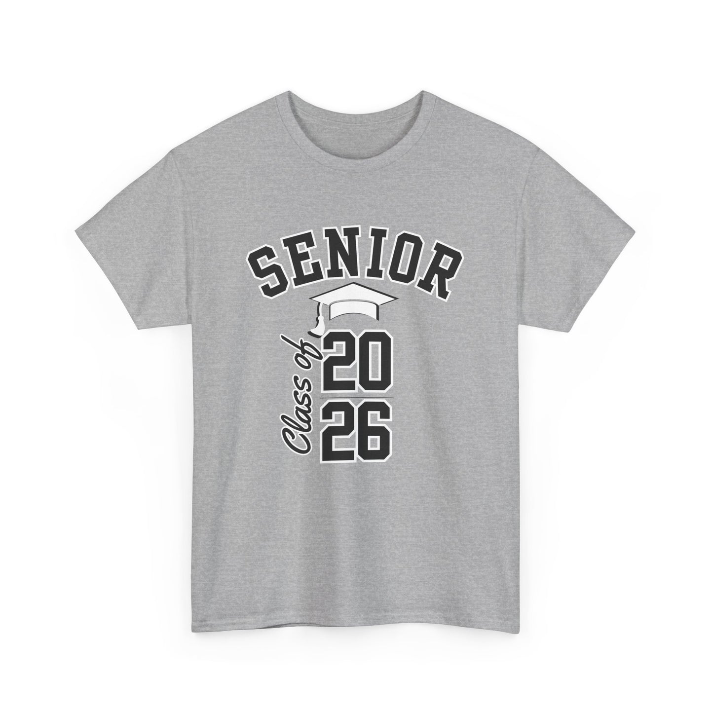 Class of 2026 Graduation Tee, Unisex Heavy Cotton Shirt, Senior T-Shirt, Personalized Graduation Gift, Class Reunion Apparel, 2026 [...]