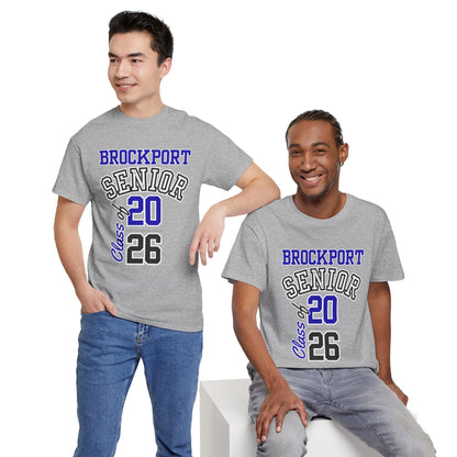 Brockport Class of 2026 Senior -Class of 2026 Graduation Tee, Unisex Heavy Cotton Shirt, Senior T-Shirt, Personalized Graduation Gift, Class Reunion Apparel, 2026 [...]