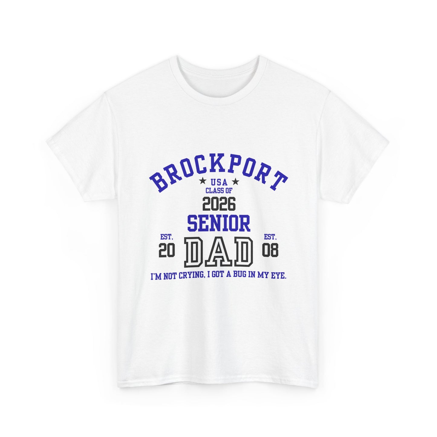 Senior Dad -Class of 2026 Graduation Tee, Unisex Heavy Cotton Shirt, Senior T-Shirt, Personalized Graduation Gift, Class Reunion Apparel, 2026 [...]