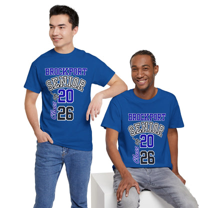 Brockport Class of 2026 Senior -Class of 2026 Graduation Tee, Unisex Heavy Cotton Shirt, Senior T-Shirt, Personalized Graduation Gift, Class Reunion Apparel, 2026 [...]