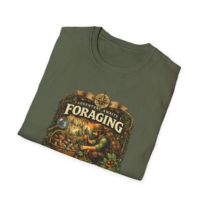 Foraging T-Shirt – 'Foraging: The Real Treasure Hunt' Outdoor Nature Tee