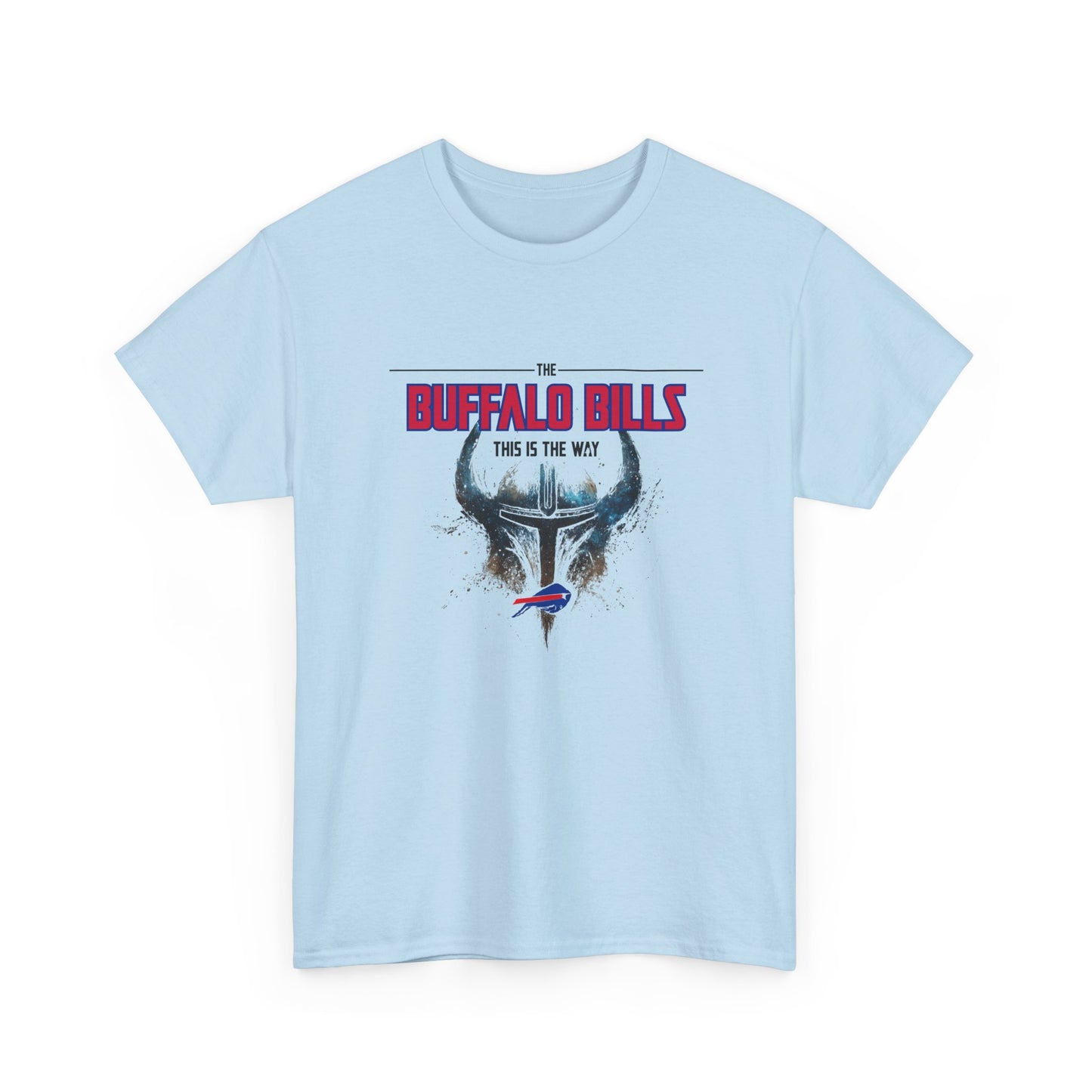 Buffalo Bills This Is The Way -Heavy Cotton Tee - Unisex Fan Shirt, Game Day Apparel, Sports Merchandise, Birthday Gift, Tailgate Outfit