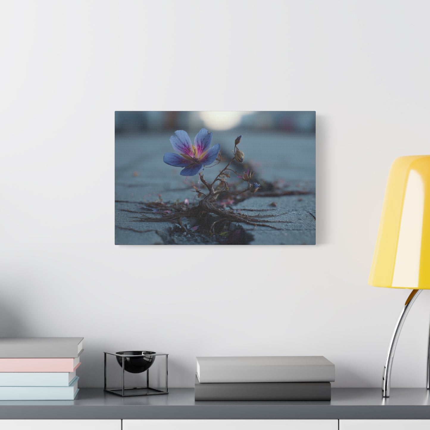 Defiance Through Concrete: Resilient Floral Macro, Urban Nature Photography--1aceswild.myshopify.com