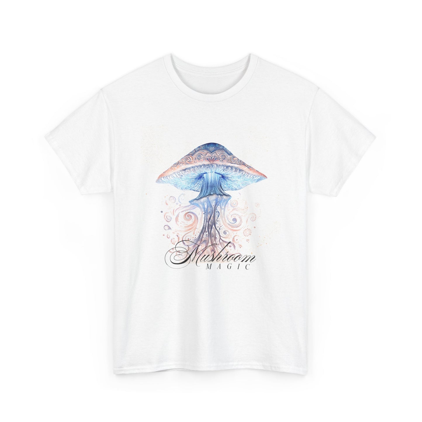Mushroom Magic T-Shirt — Watercolor Psychedelic Mushroom Art Tee