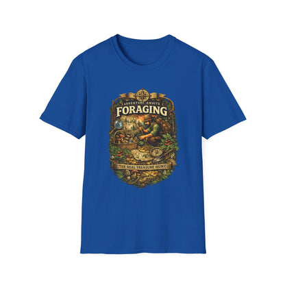 Foraging T-Shirt – 'Foraging: The Real Treasure Hunt' Outdoor Nature Tee