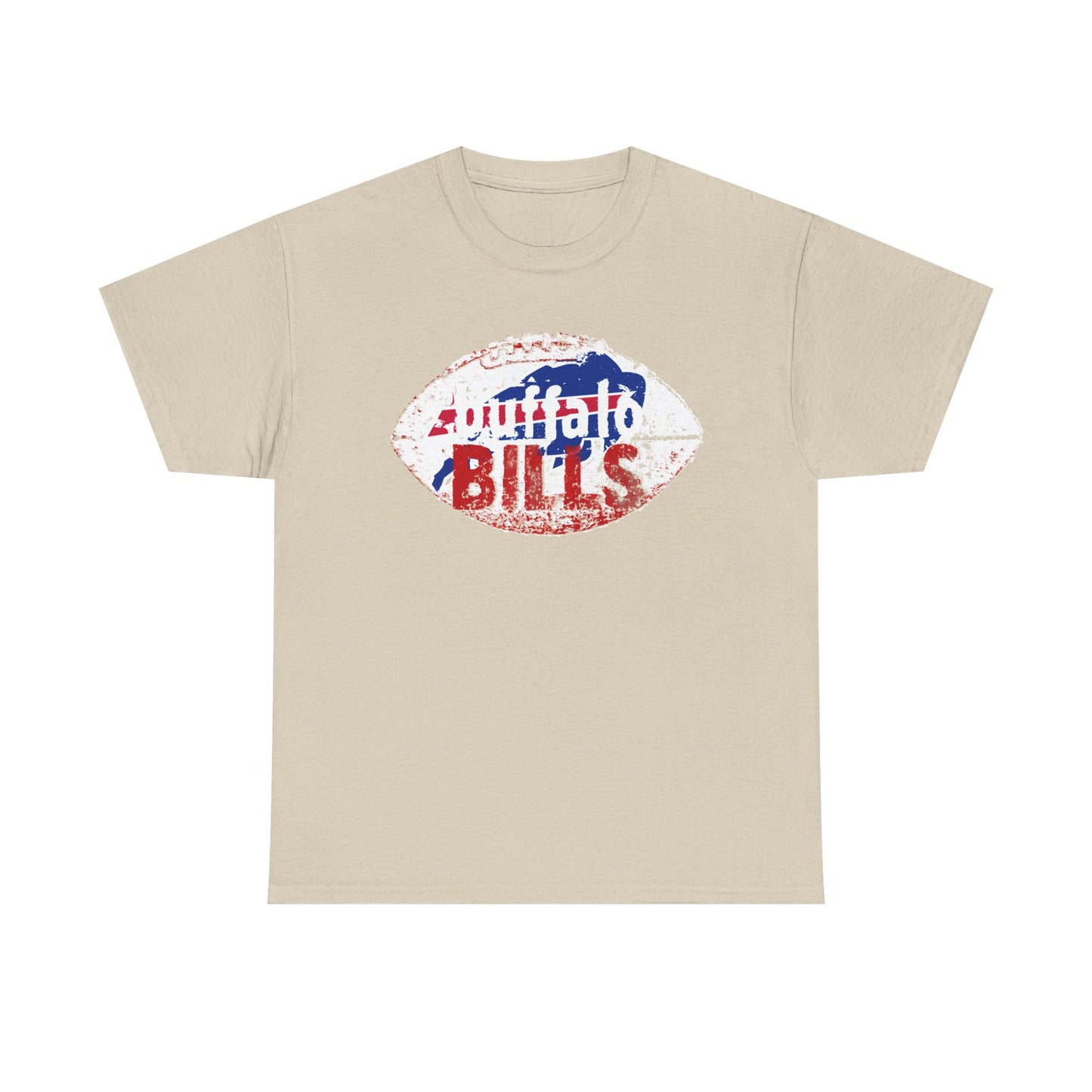 Buffalo Bills Football -Unisex Heavy Cotton Tee - Sports T-Shirt, NFL Fan Gear, Game Day Apparel, Gift for Him/Her, Athletic Wear