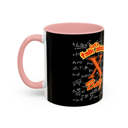 Math Lover Coffee Mug — "Solve For X = U + Me" Romantic Equation Design