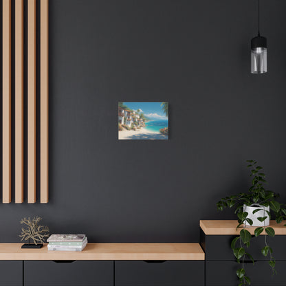 Sea Side -Coastal Serenity Canvas Print, Beach Decor, Wall Art for Home, Gift for Beach Lovers