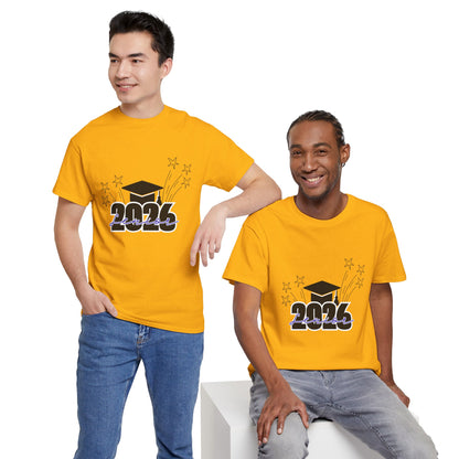 2026 Senior -Class of 2026 Graduation Tee, Unisex Heavy Cotton Shirt, Senior T-Shirt, Personalized Graduation Gift, Class Reunion Apparel, 2026 [...]
