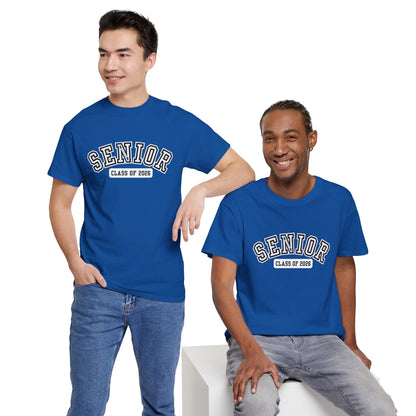 Senior 2026 -Class of 2026 Graduation Tee, Unisex Heavy Cotton Shirt, Senior T-Shirt, Personalized Graduation Gift, Class Reunion Apparel, 2026 [...]