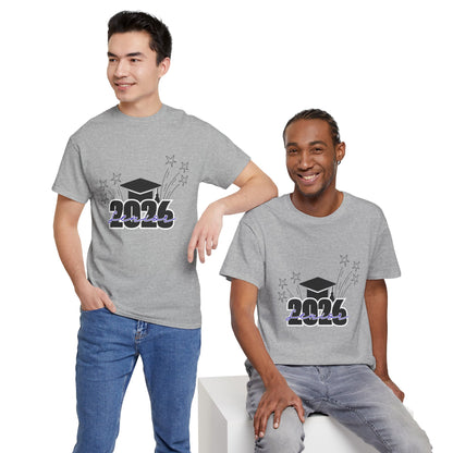 2026 Senior -Class of 2026 Graduation Tee, Unisex Heavy Cotton Shirt, Senior T-Shirt, Personalized Graduation Gift, Class Reunion Apparel, 2026 [...]