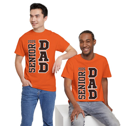Senior Dad -Class of 2026 Graduation Tee, Unisex Heavy Cotton Shirt, Senior T-Shirt, Personalized Graduation Gift, Class Reunion Apparel, 2026 [...]