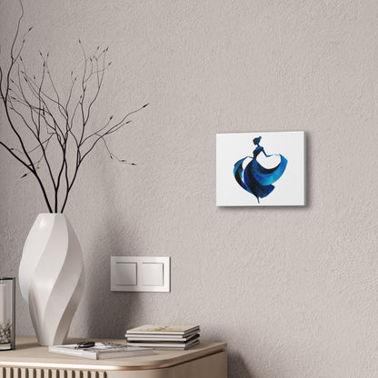 Dancing with the Water Series #2 -Elegant Silhouette Canvas Wall Art, Abstract Decor for Home, Gift for Women, Living Room Artwork, Dance Theme Decoration