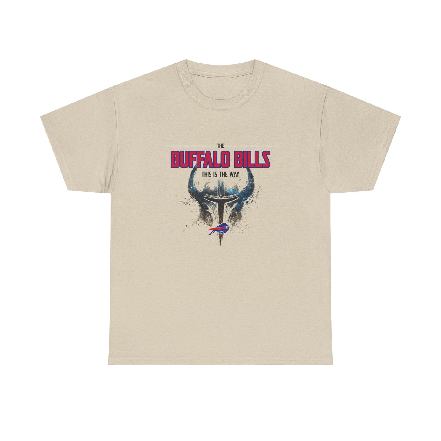Buffalo Bills This Is The Way -Heavy Cotton Tee - Unisex Fan Shirt, Game Day Apparel, Sports Merchandise, Birthday Gift, Tailgate Outfit
