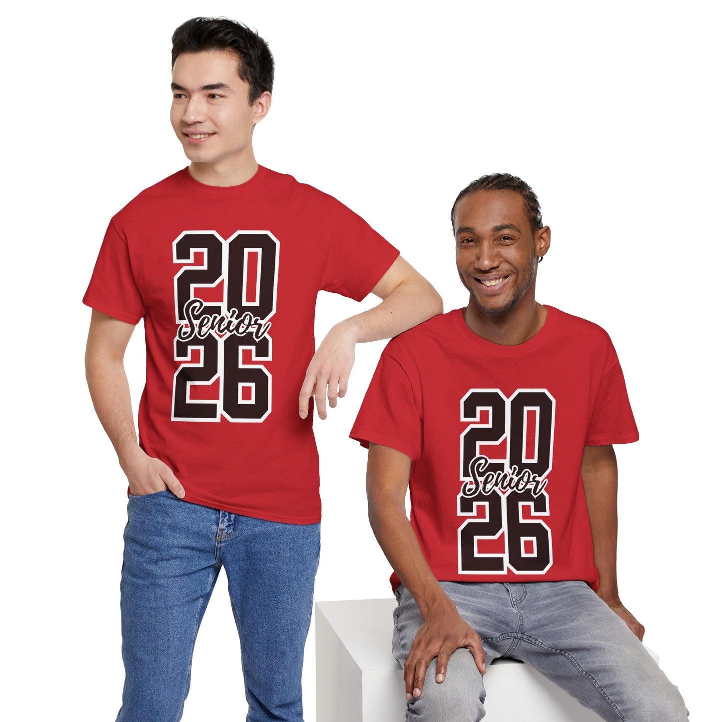 2026 Senior -Class of 2026 Graduation Tee, Unisex Heavy Cotton Shirt, Senior T-Shirt, Personalized Graduation Gift, Class Reunion Apparel, 2026 [...]
