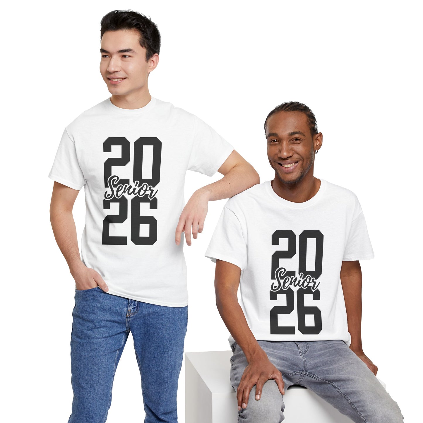 2026 Senior -Class of 2026 Graduation Tee, Unisex Heavy Cotton Shirt, Senior T-Shirt, Personalized Graduation Gift, Class Reunion Apparel, 2026 [...]
