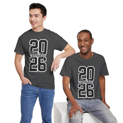 2026 Senior -Class of 2026 Graduation Tee, Unisex Heavy Cotton Shirt, Senior T-Shirt, Personalized Graduation Gift, Class Reunion Apparel, 2026 [...]