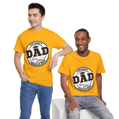 Senior Dad -Class of 2026 Graduation Tee, Unisex Heavy Cotton Shirt, Senior T-Shirt, Personalized Graduation Gift, Class Reunion Apparel, 2026 [...]