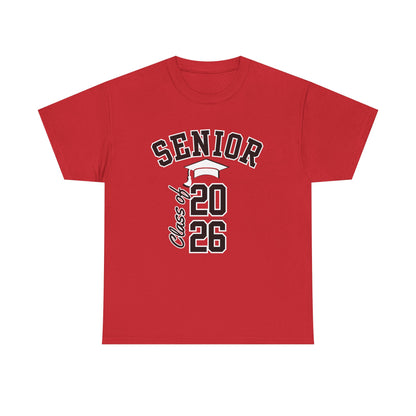 Class of 2026 Graduation Tee, Unisex Heavy Cotton Shirt, Senior T-Shirt, Personalized Graduation Gift, Class Reunion Apparel, 2026 [...]