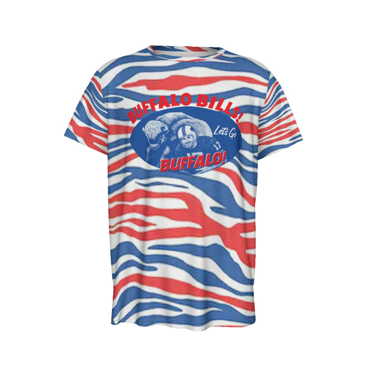 All-Over Print Men's Round Neck Short Sleeve T-Shirt