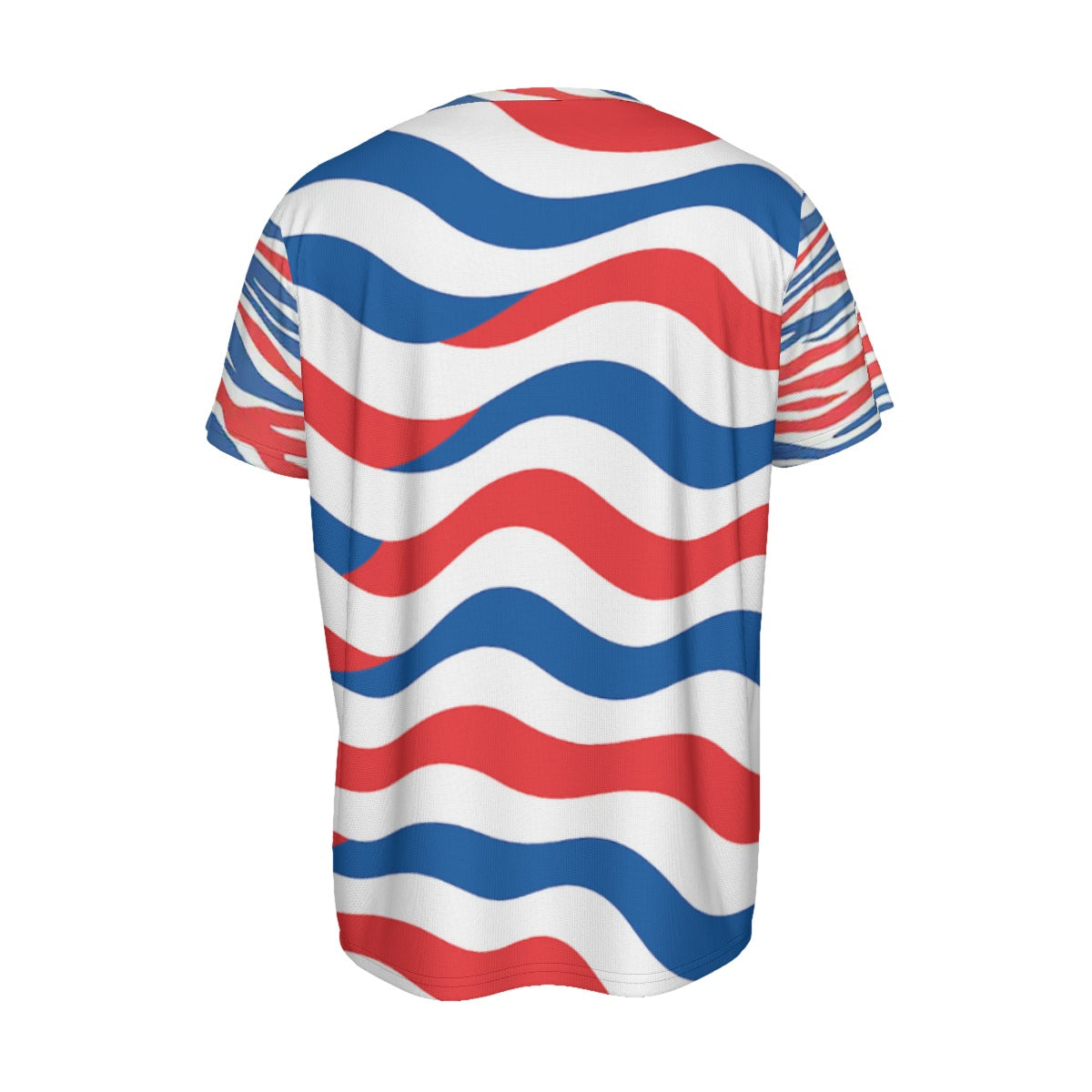 All-Over Print Men's Round Neck Short Sleeve T-Shirt