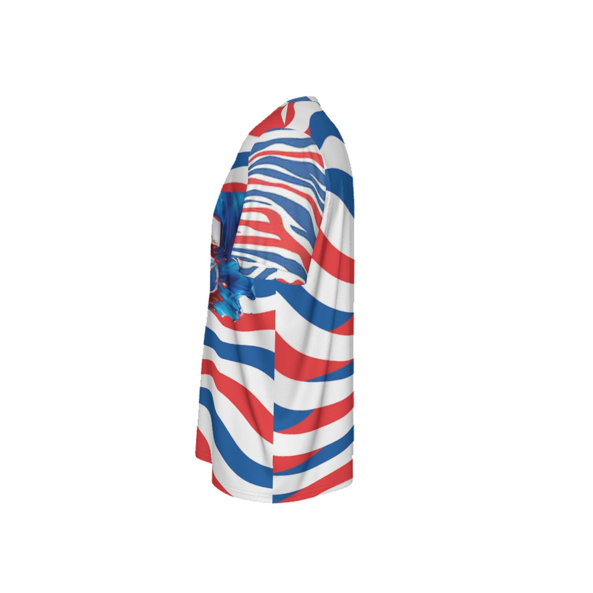 All-Over Print Men's Round Neck Short Sleeve T-Shirt