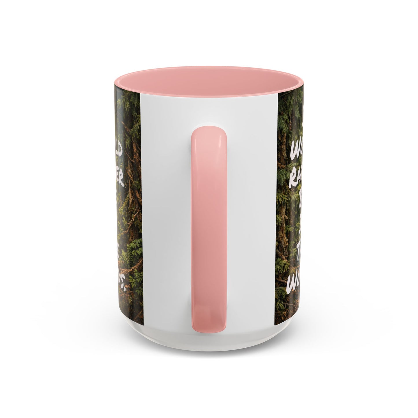 "My Spore Time Is Spent Mushroom Hunting" #2 Accent Coffee Mug (11/15oz)
