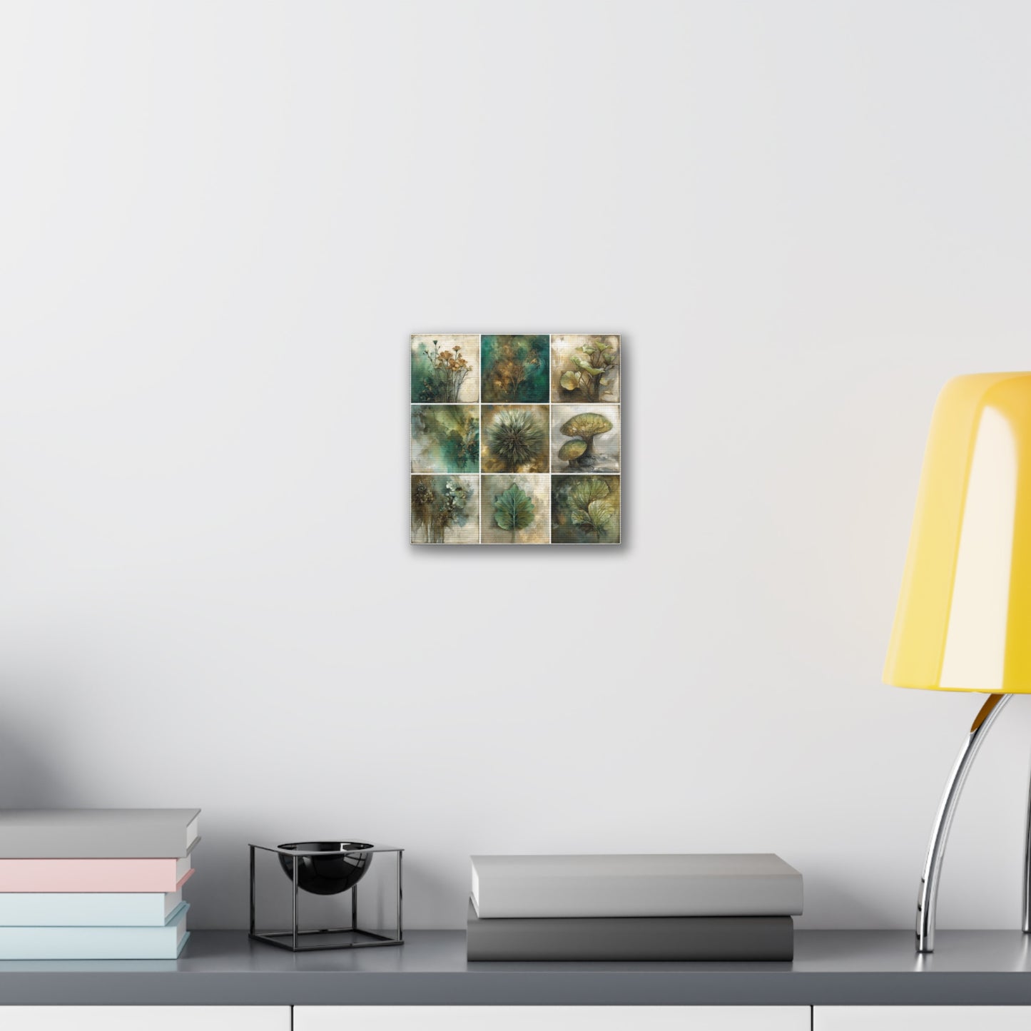 Natures Green Series #5 -Botanical Wall Art, Nature-Inspired Home Décor, Eco-Friendly Canvas Print, Greenery Art Piece, Living Room Wall Hanging