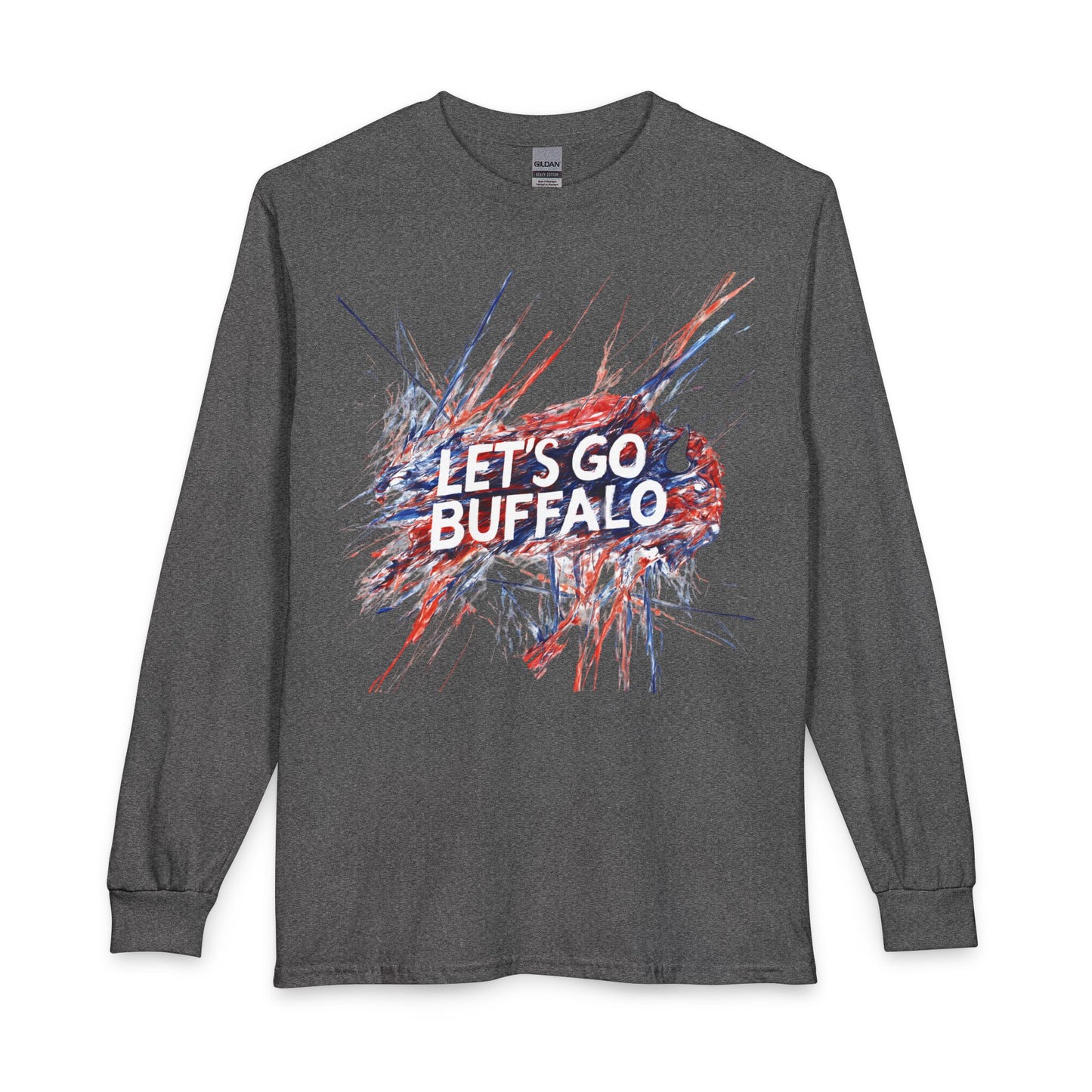 Let’s Go Buffalo Long Sleeve Tee — Buffalo Sports Fan Shirt