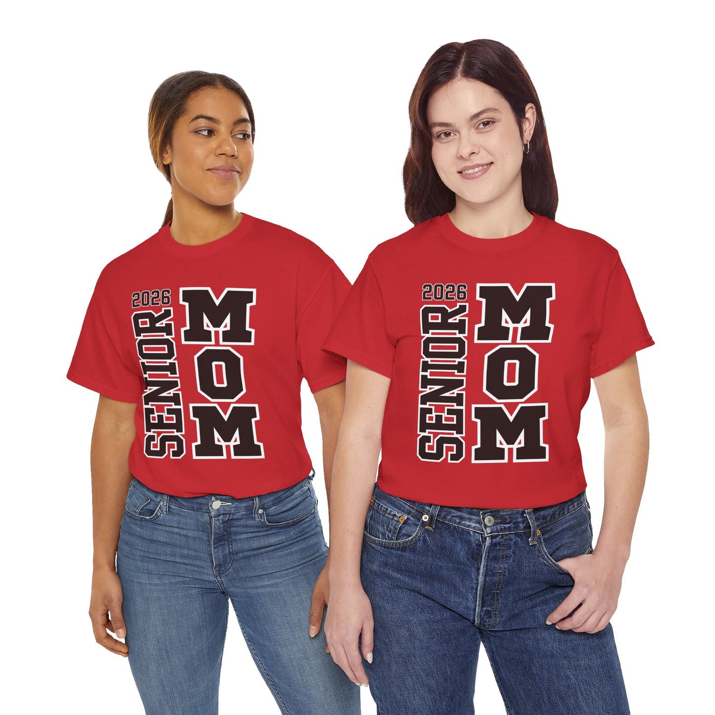 Senior Mom-Class of 2026 Graduation Tee, Unisex Heavy Cotton Shirt, Senior T-Shirt, Personalized Graduation Gift, Class Reunion Apparel, 2026 [...]