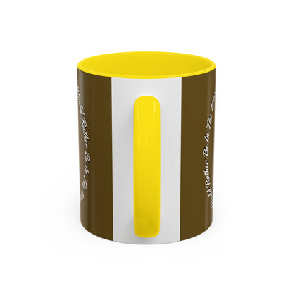 Mushroom Hunting Coffee Mug – "My Spore Time Is Spent" Rustic Forager Accent Mug