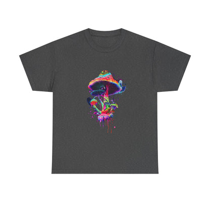 Colorful Psychedelic Mushroom Tee,
