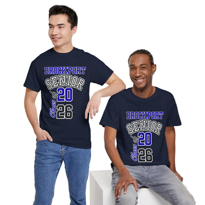 Brockport Class of 2026 Senior -Class of 2026 Graduation Tee, Unisex Heavy Cotton Shirt, Senior T-Shirt, Personalized Graduation Gift, Class Reunion Apparel, 2026 [...]